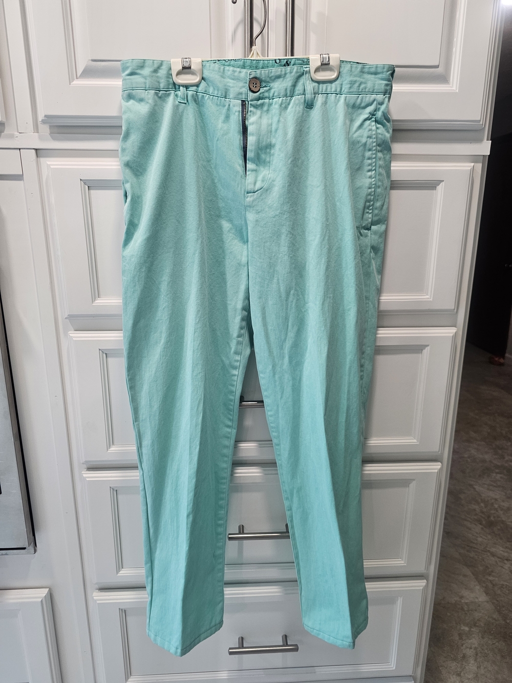 Southern Marsh Men's Aqua Chino Pants Size 32x30